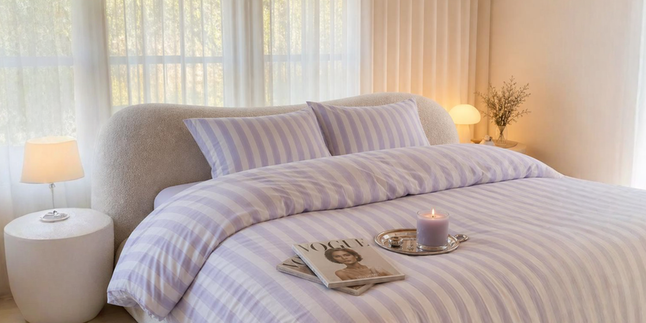 STRIPED BEDDING