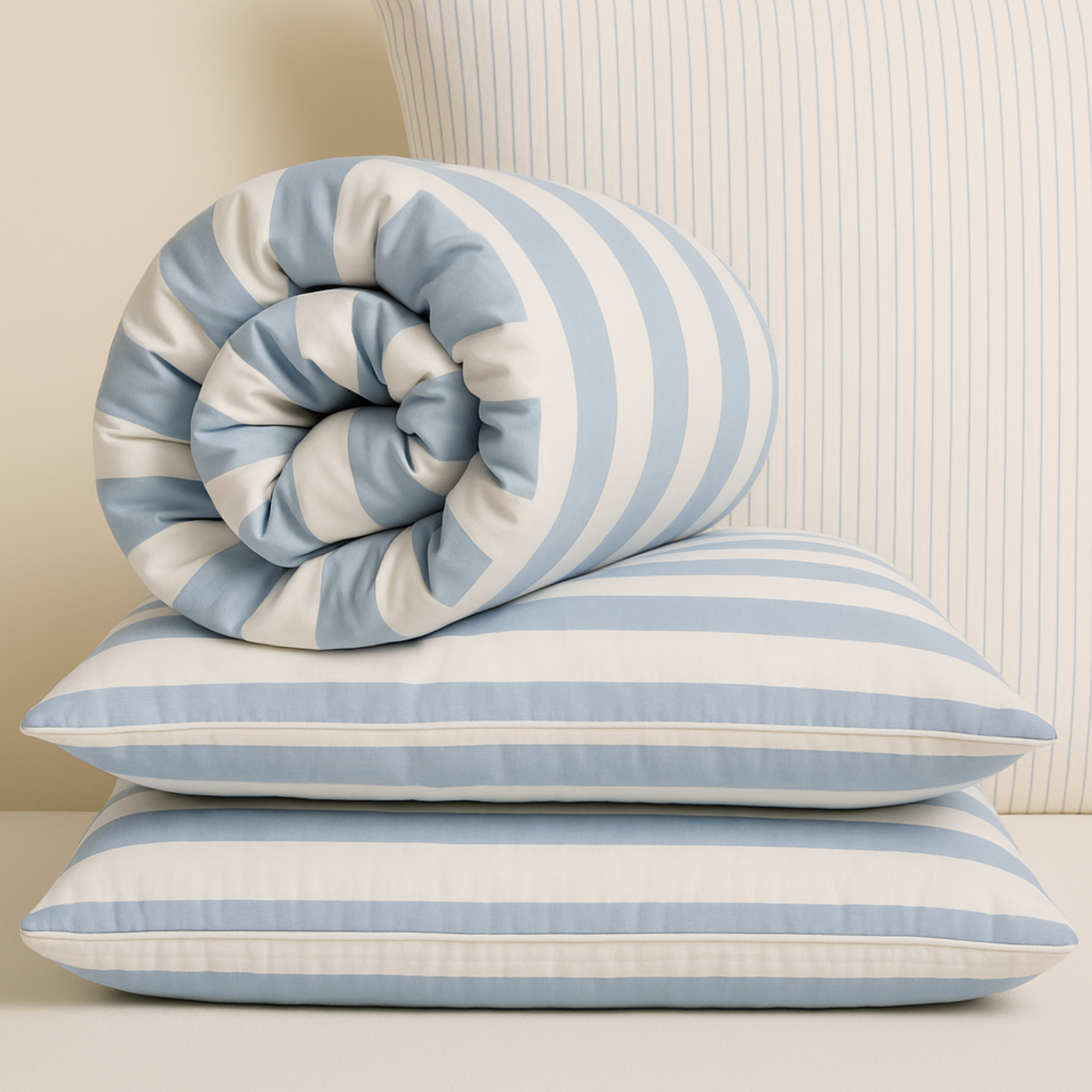 Striped Bedding Set