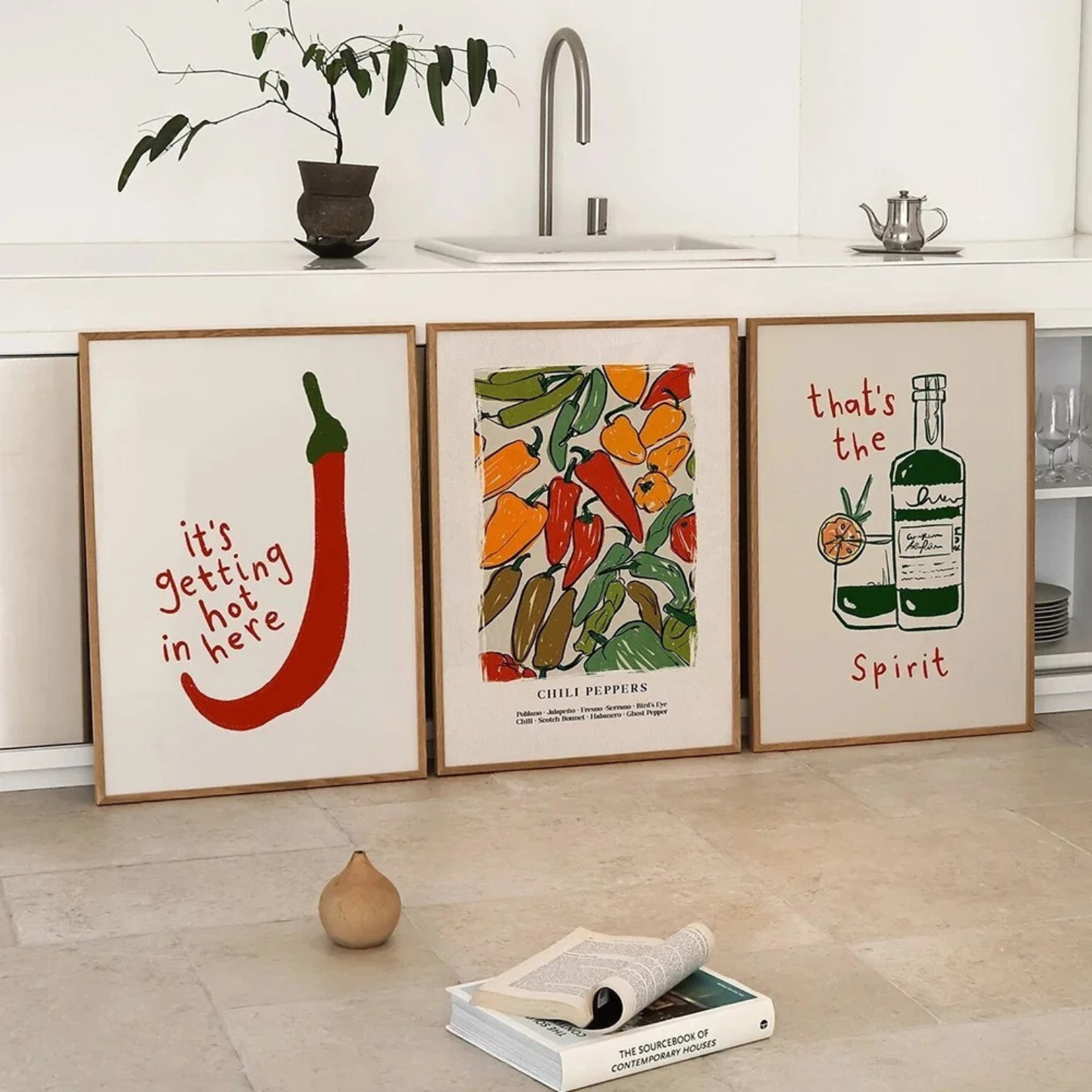Spice with That Please Wall Prints