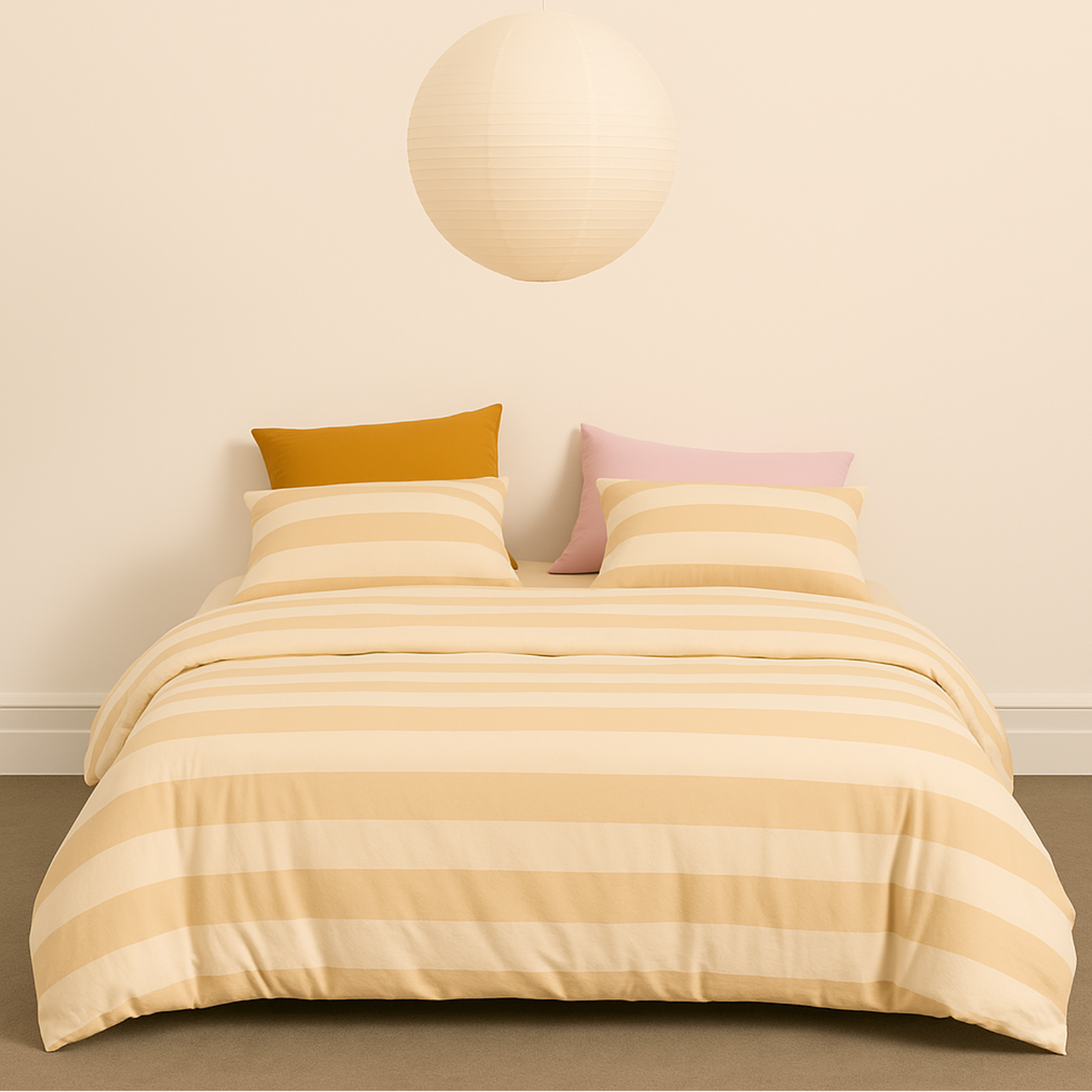 Striped Bedding Set