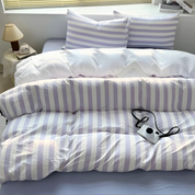 Striped Bedding Set