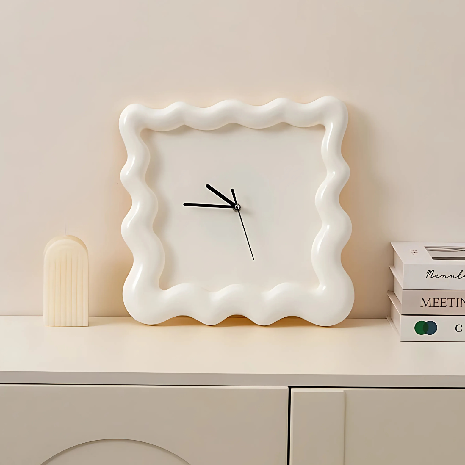 Rayna Textured Clock