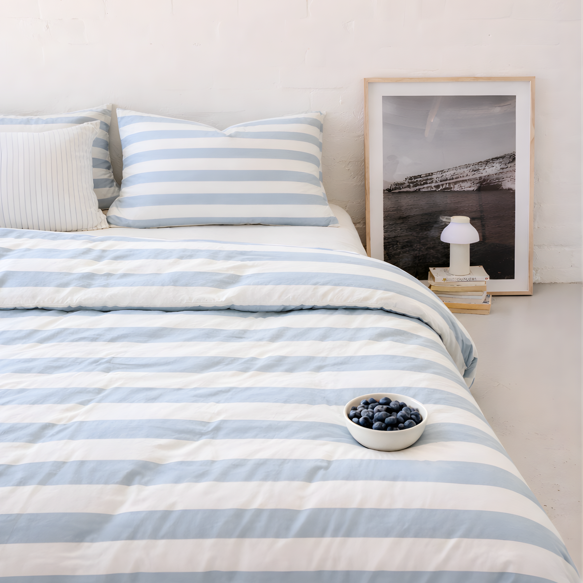 Striped Bedding Set