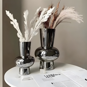 Bell Chrome Vase