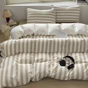 Striped Bedding Set