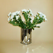 Chrome Vase
