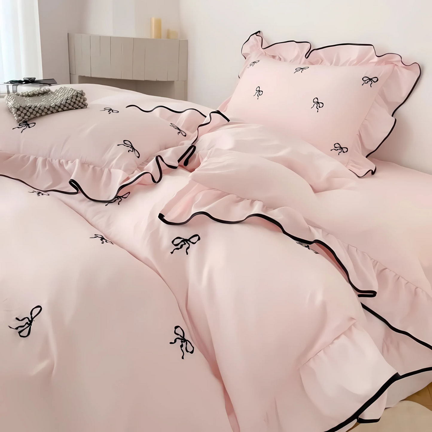 Isabella Bow Bedding Set