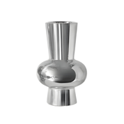 Bell Chrome Vase