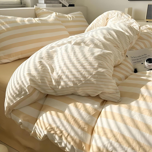 Striped Bedding Set