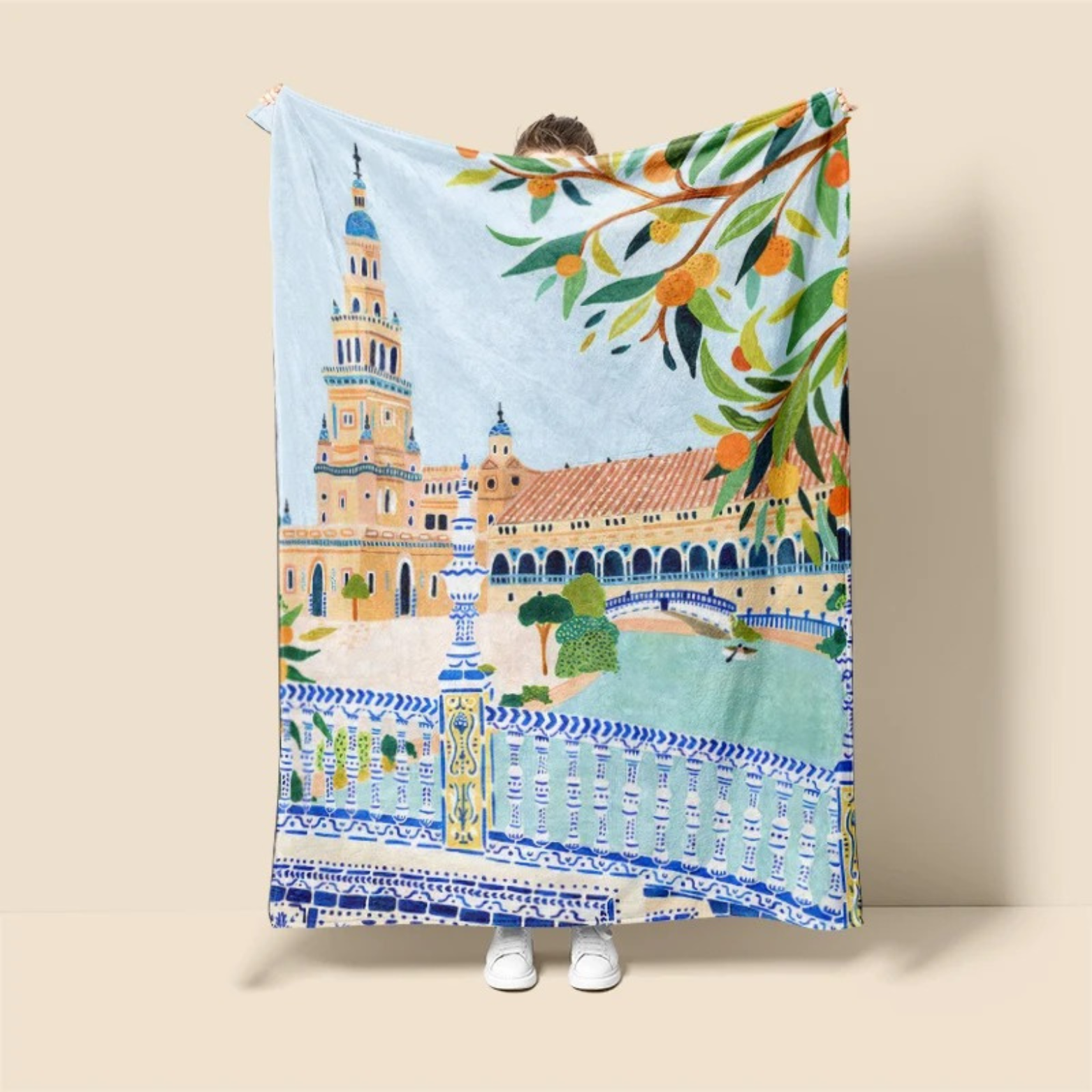 Euro Summer Throw Rug