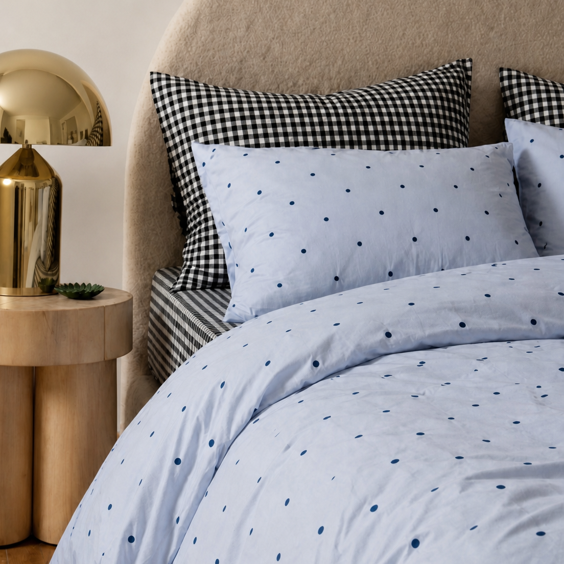 Alyssa Spot Bedding Set