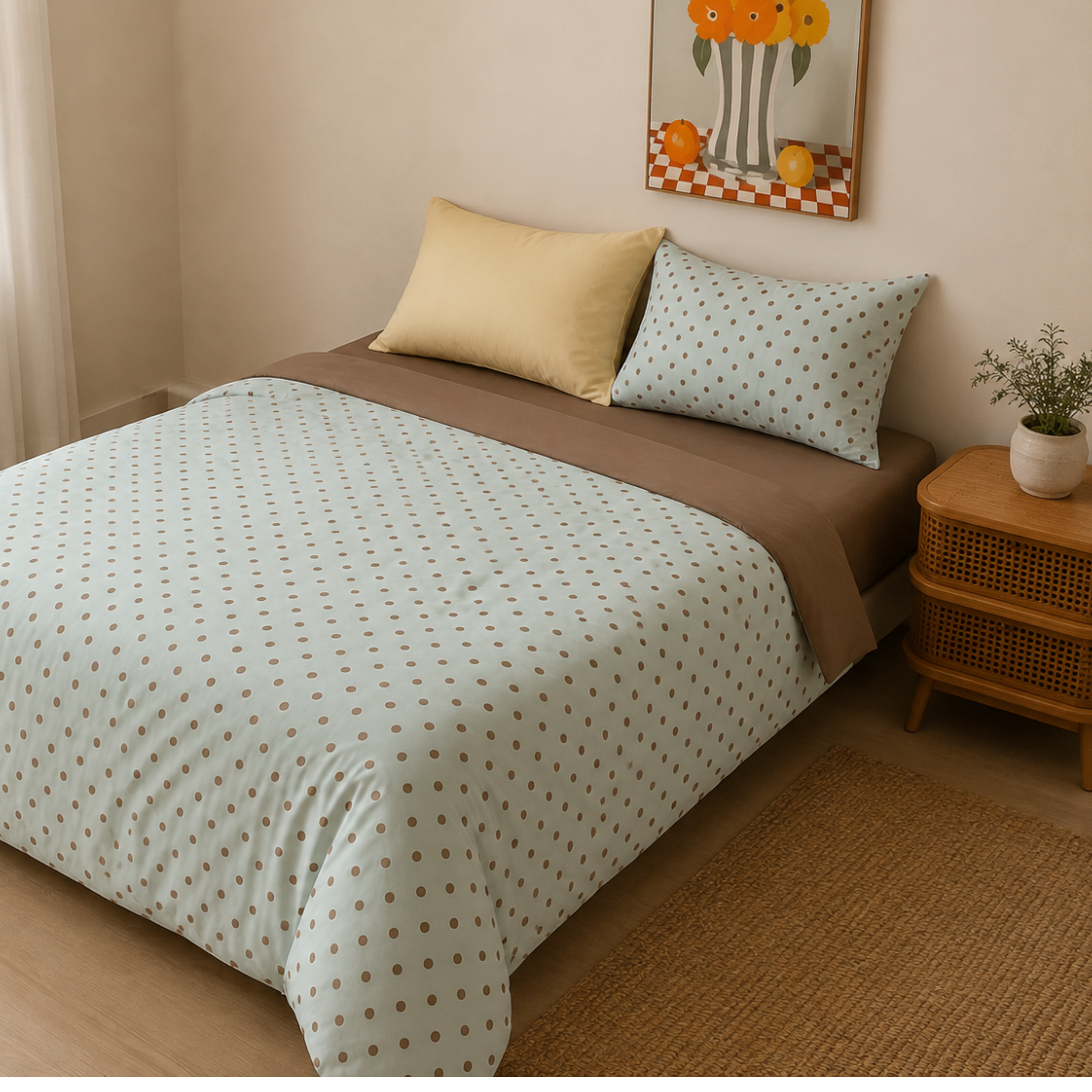 Etta Spot Bedding Set