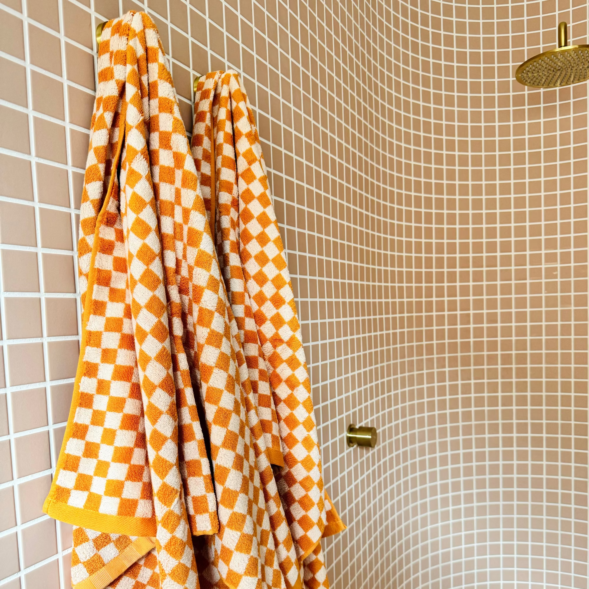 Checkerboard Towel Set