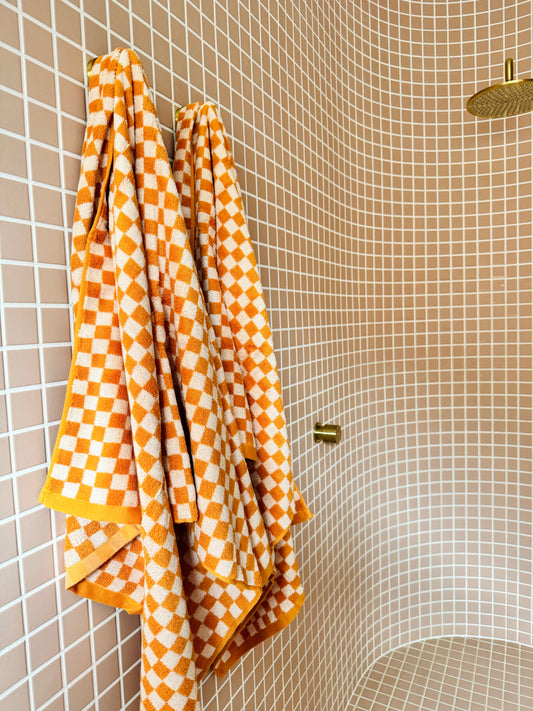 Checkerboard Towel Set