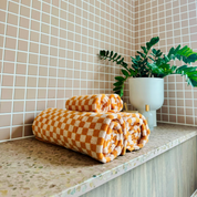 Checkerboard Towel Set
