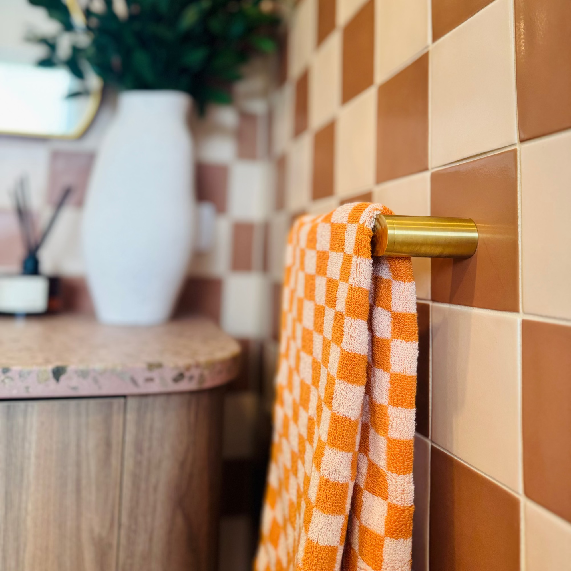 Checkerboard Towel Set