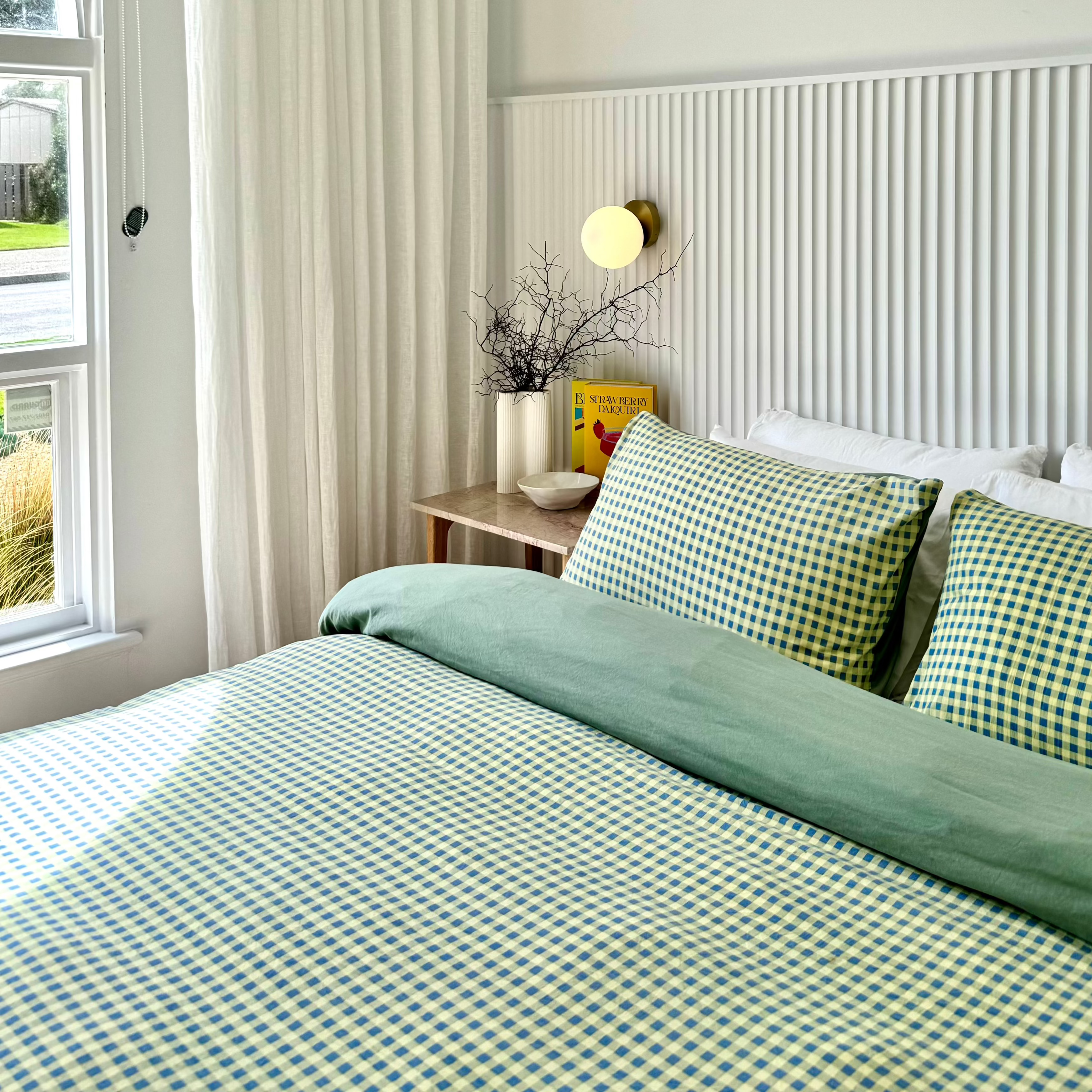 Checkerboard Bedding Set