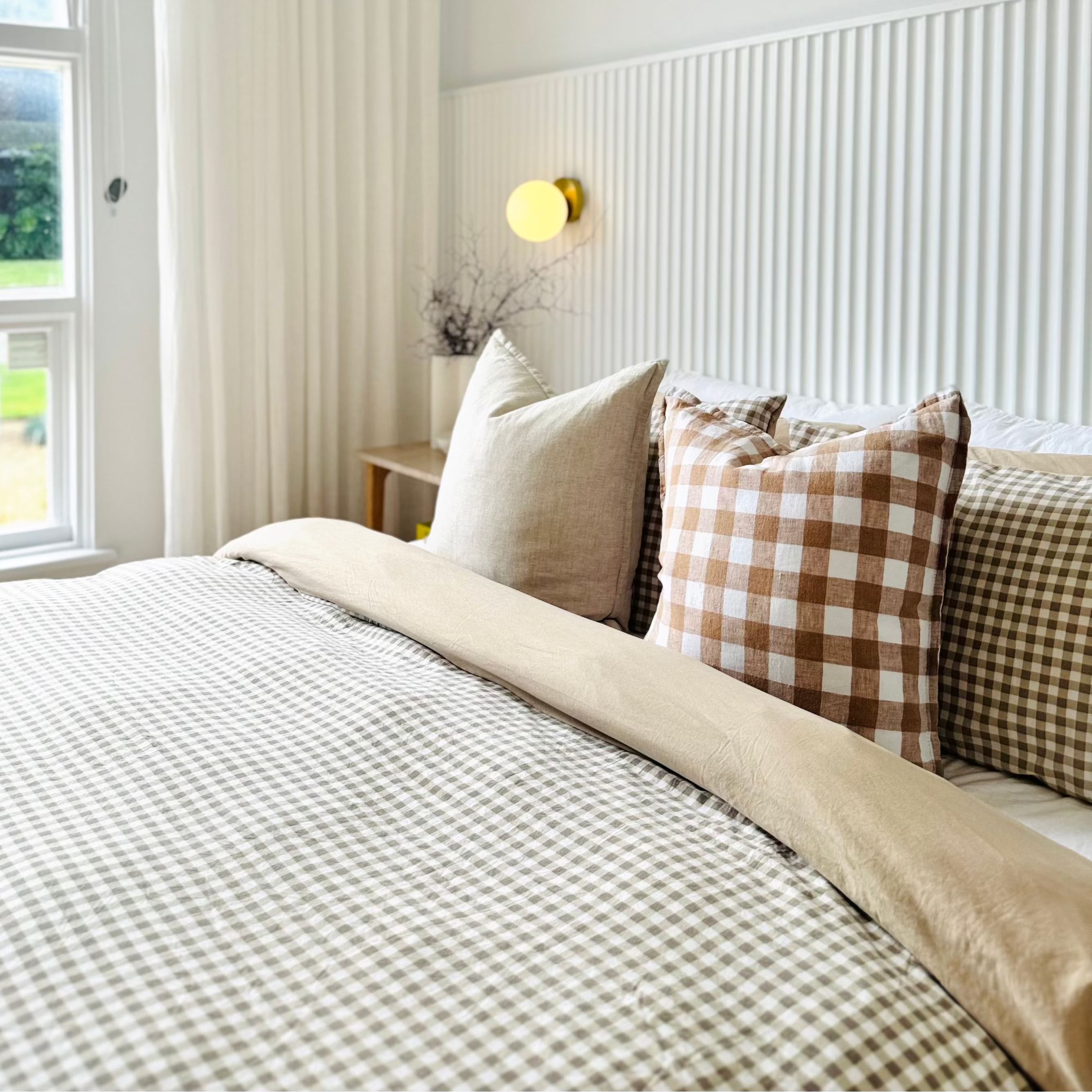 Checkerboard Bedding Set