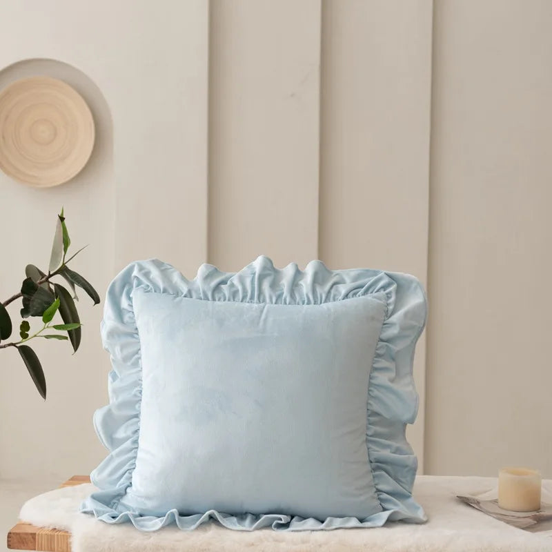 Fleur Ruffle Cushion Cover