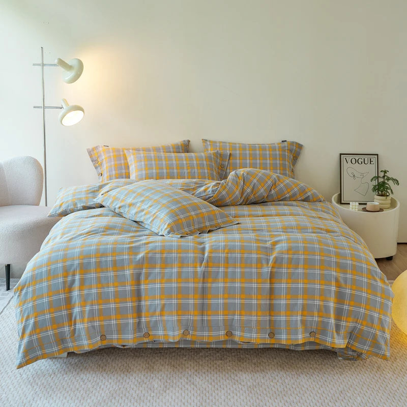 Calla Check Bedding Set