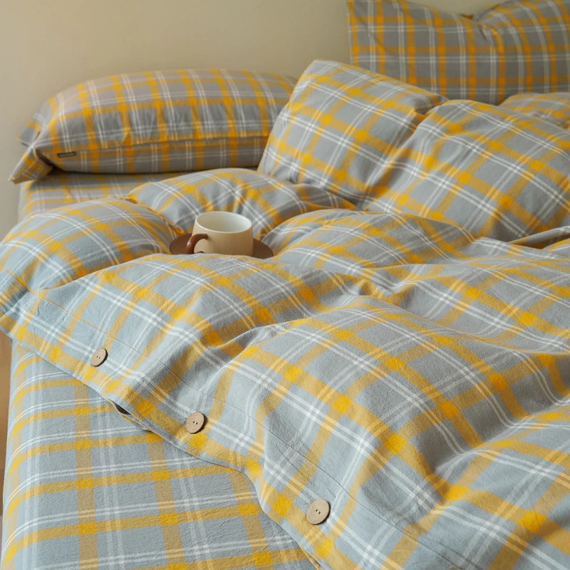 Calla Check Bedding Set