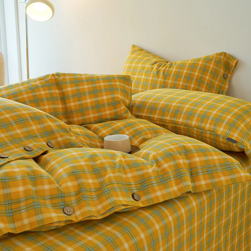 Calla Check Bedding Set