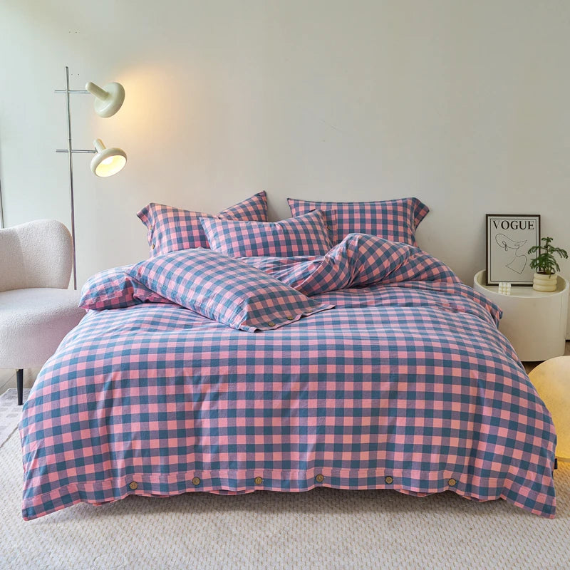 Calla Check Bedding Set