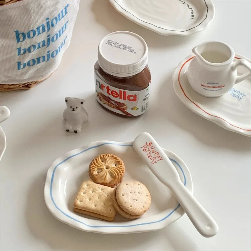 Sunday Pottery Appetiser Set