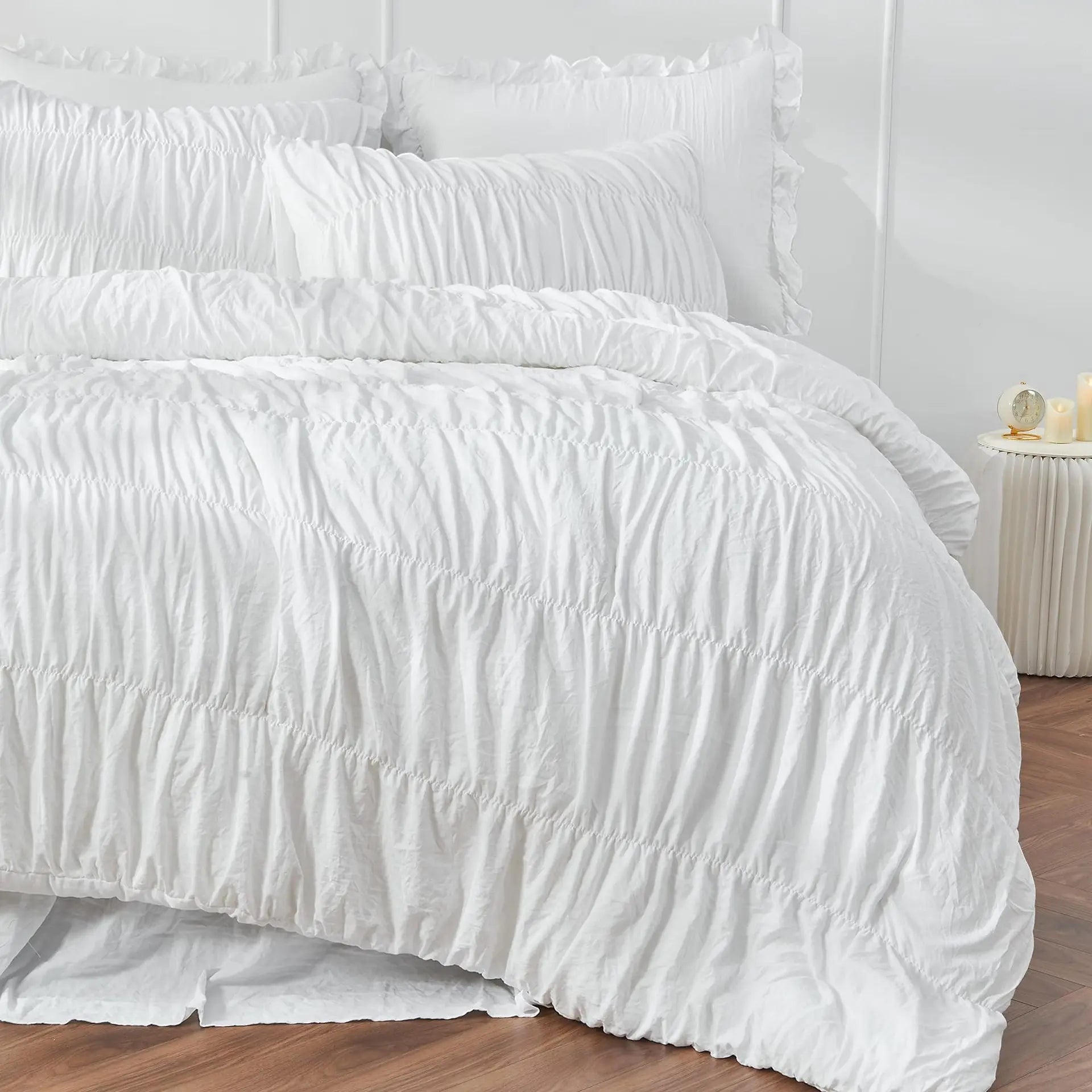 Aurelia Ruched Bedding Set