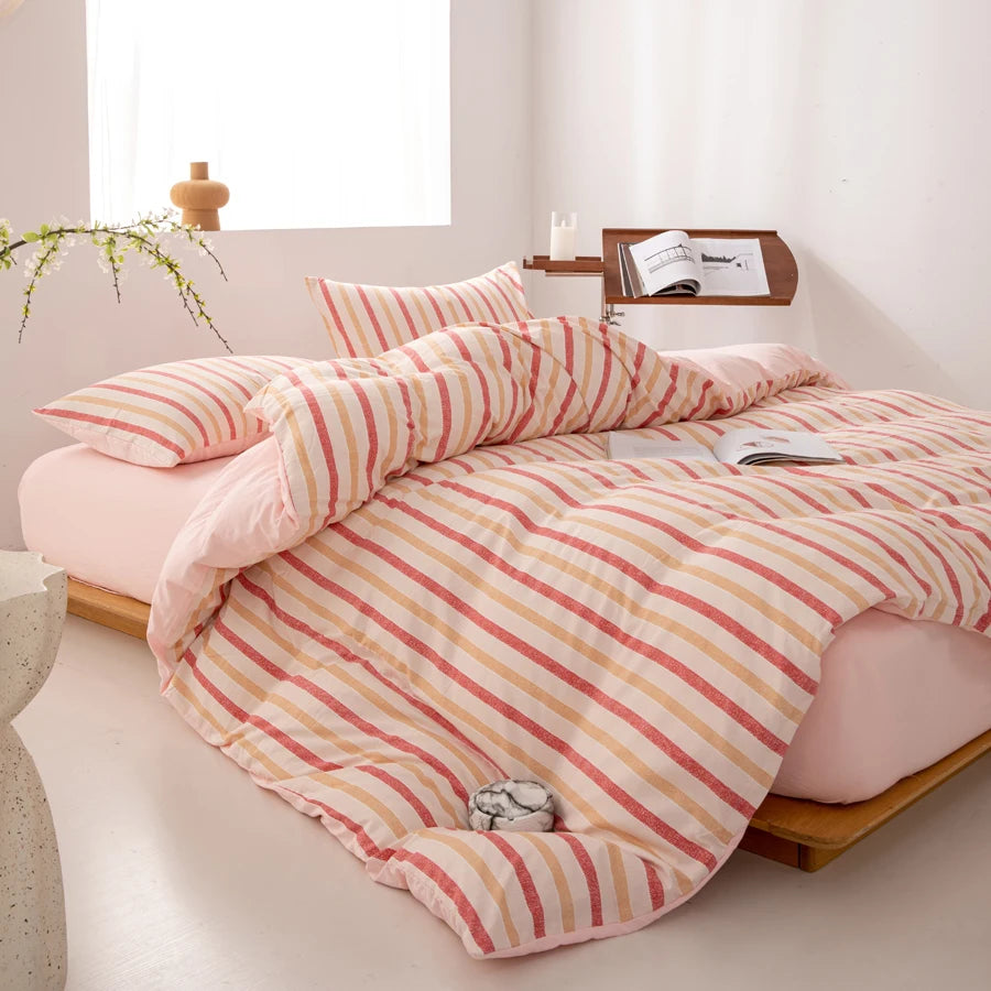 Elio Stripe Bedding Set