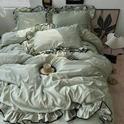 Luna Luxe Ruffle Bedding Set