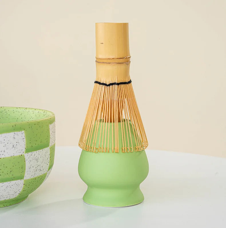 Checkerboard Matcha Set