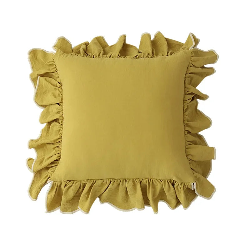 Odette Ruffle Cushion Cover