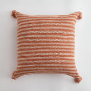 Terracotta Woven Cushion Cover