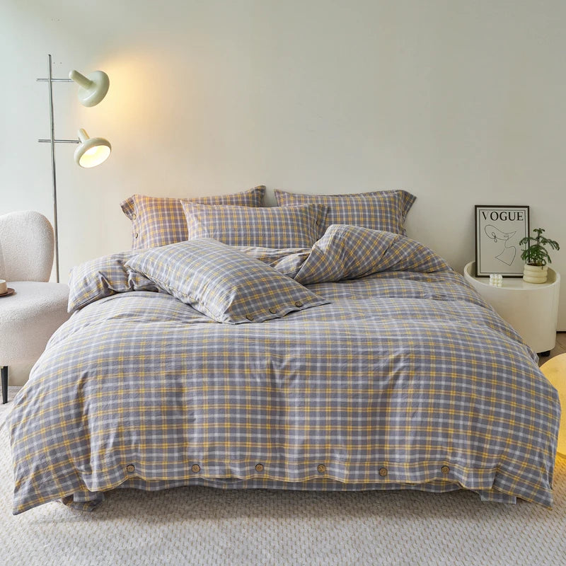Calla Check Bedding Set