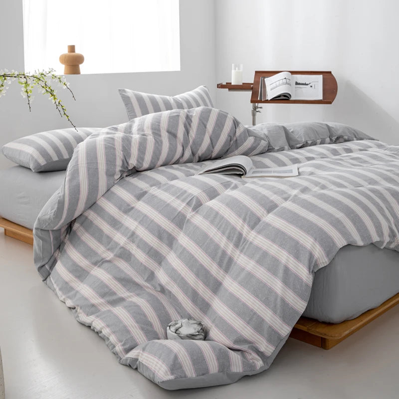 Elio Stripe Bedding Set