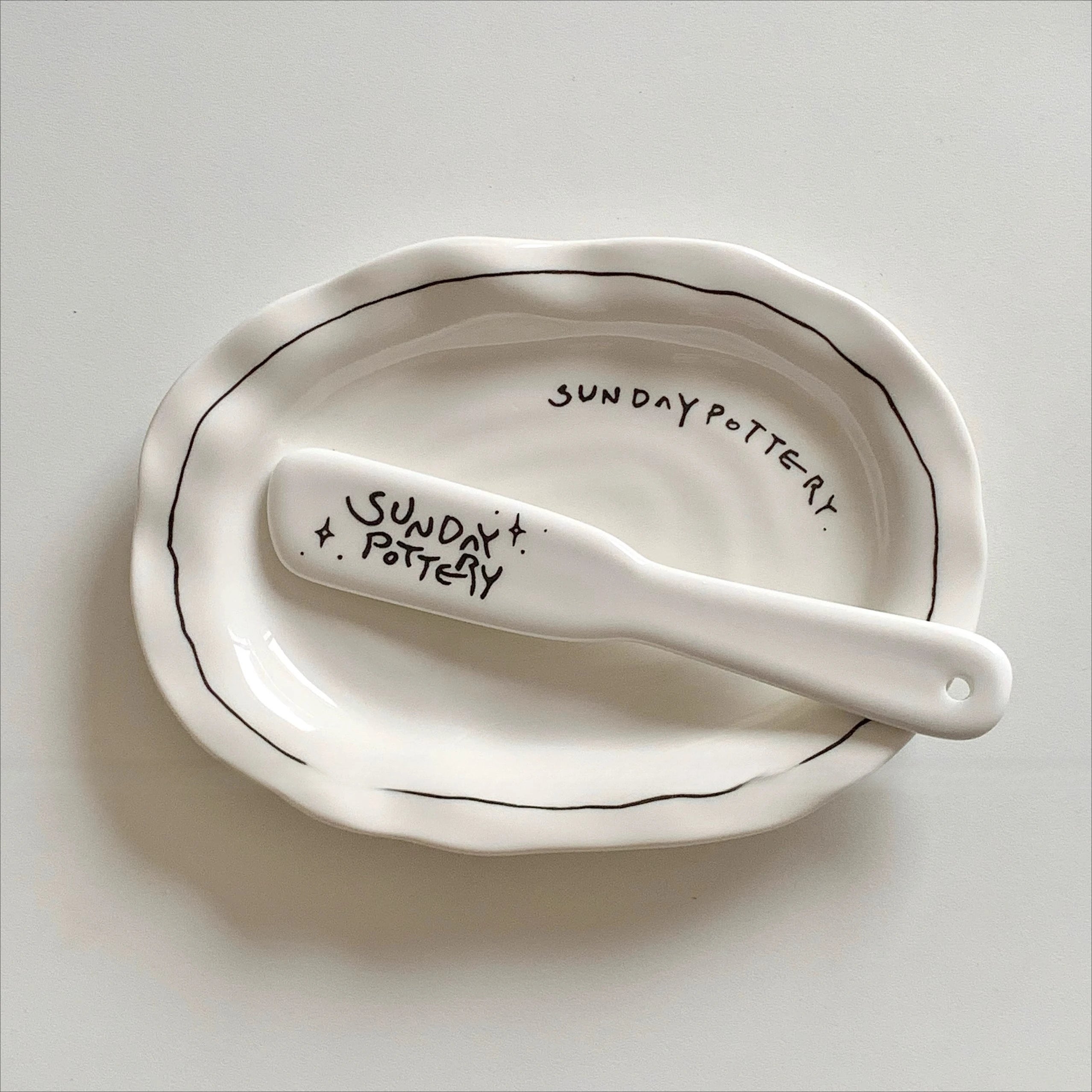 Sunday Pottery Appetiser Set