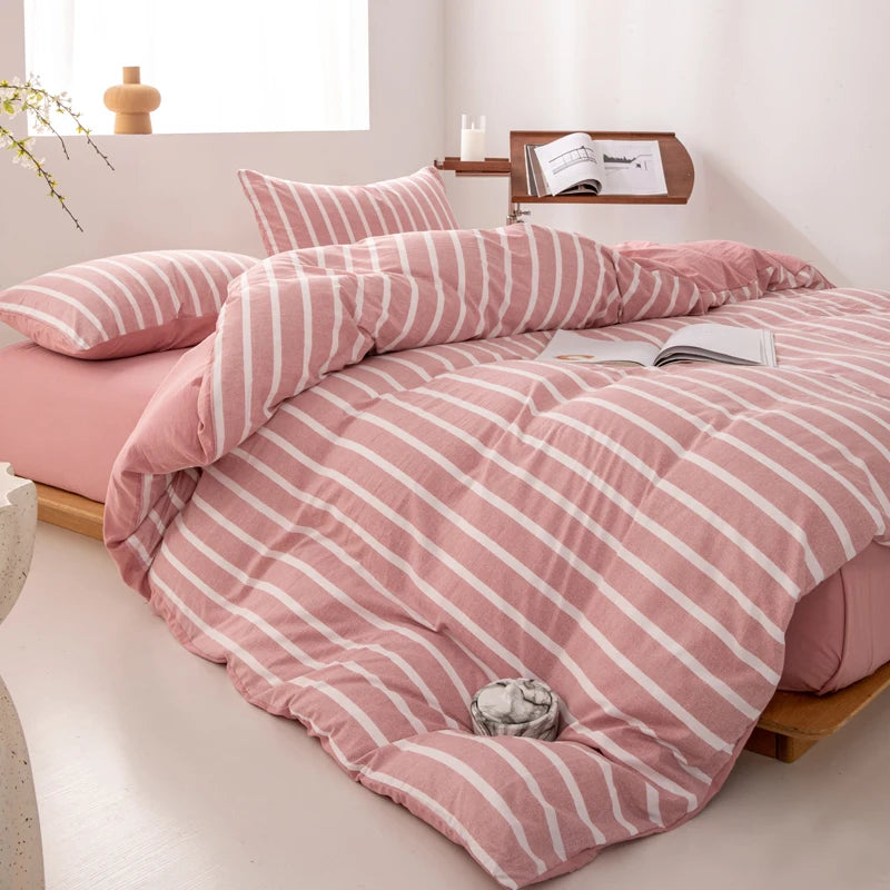 Elio Stripe Bedding Set
