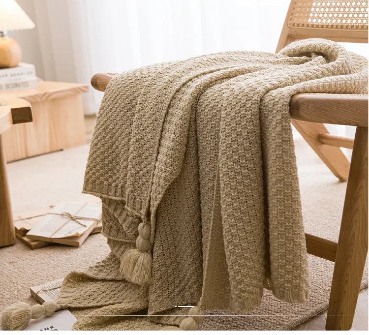 Zenia Knit Blanket