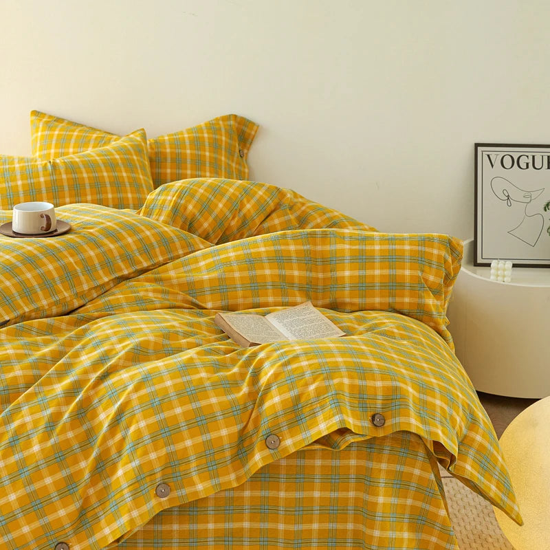 Calla Check Bedding Set