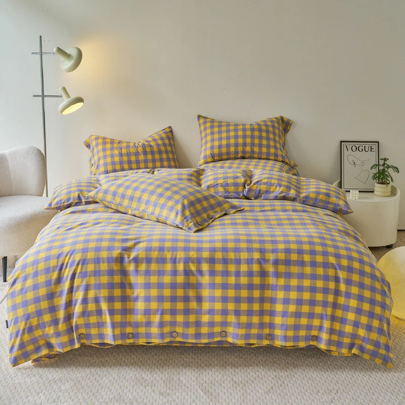 Calla Check Bedding Set