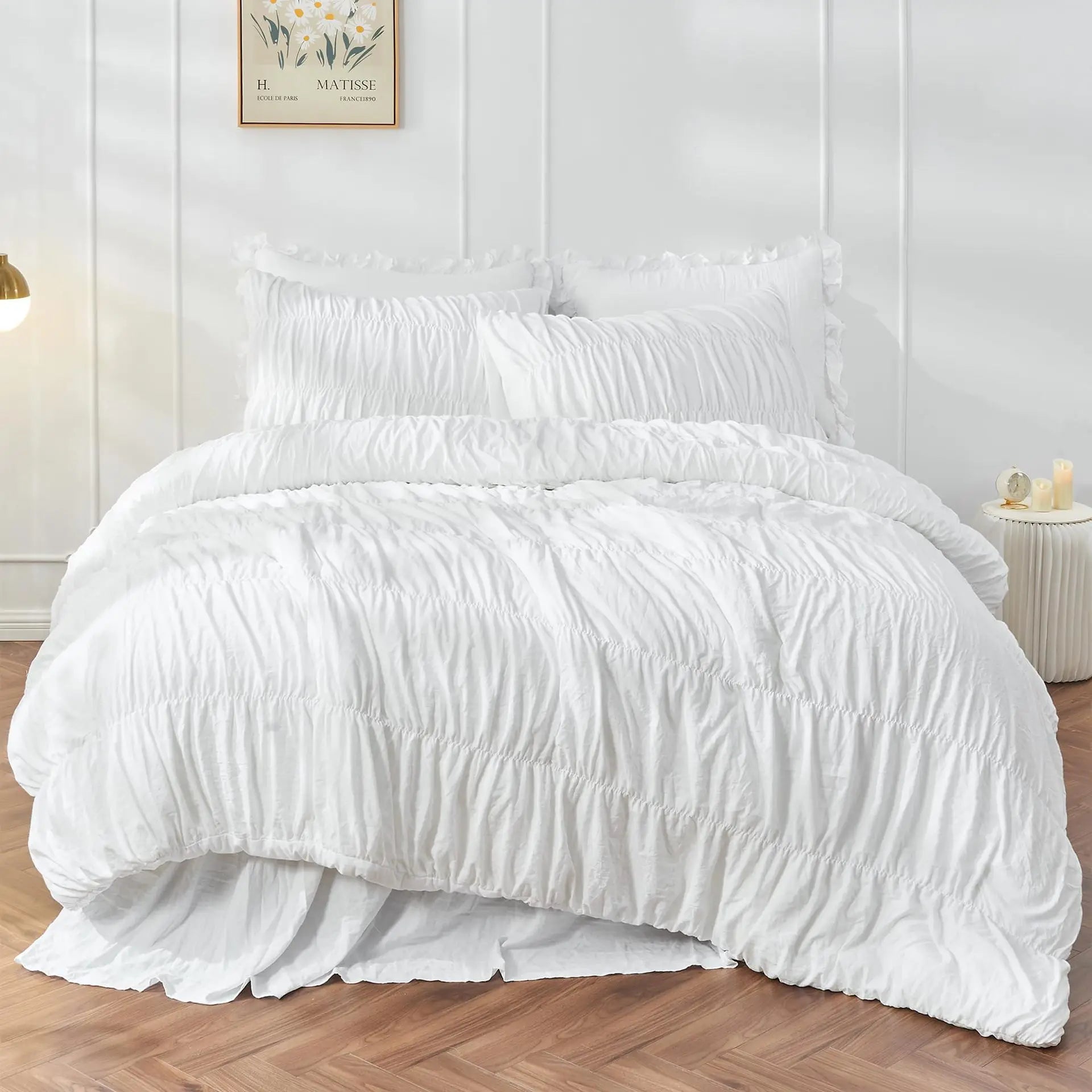 Aurelia Ruched Bedding Set