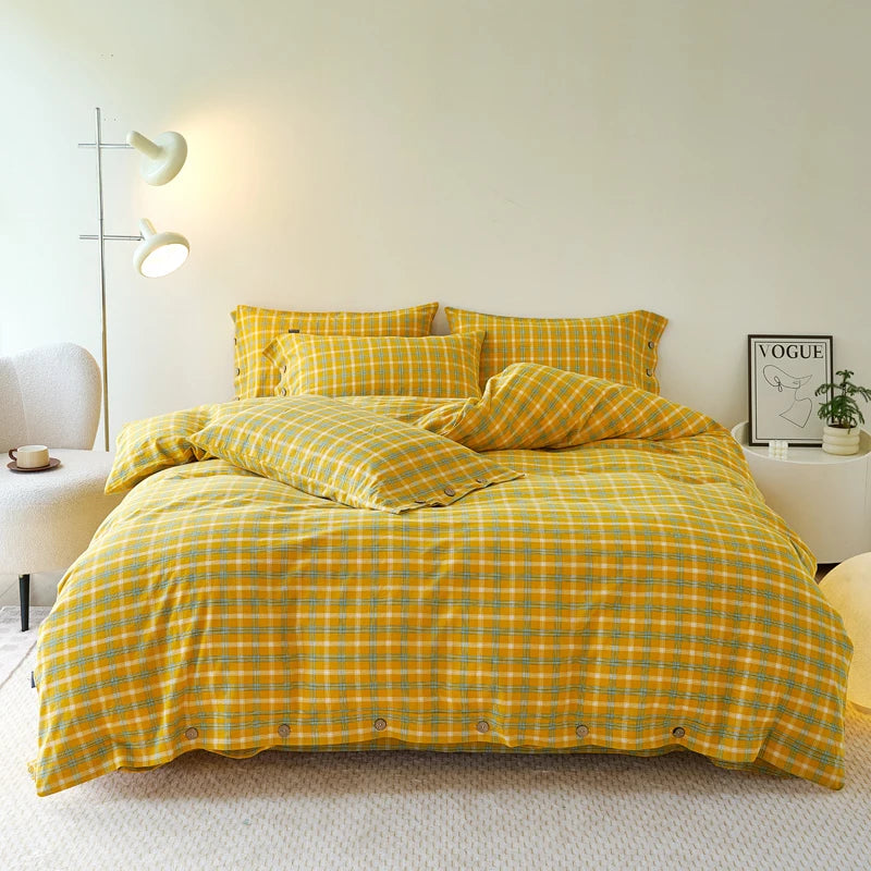 Calla Check Bedding Set