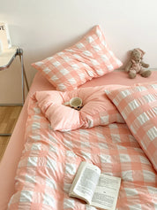 Clementine Gingham Bedding Set