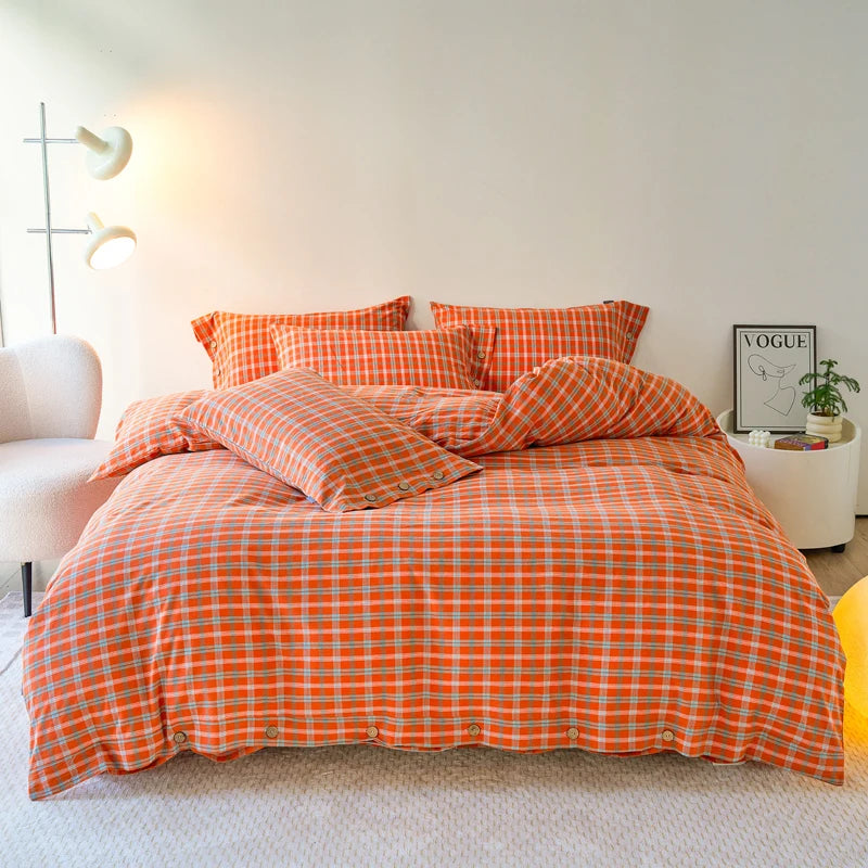 Calla Check Bedding Set