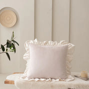 Fleur Ruffle Cushion Cover