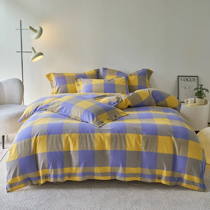 Calla Check Bedding Set