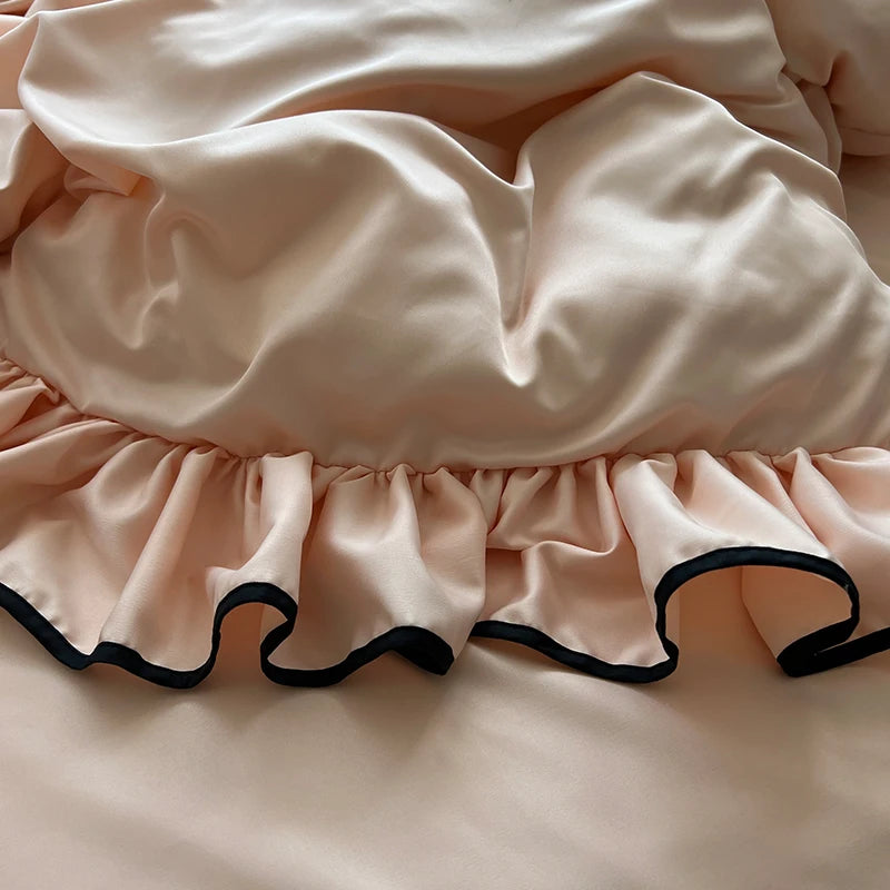 Luna Luxe Ruffle Bedding Set