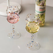 Confetti Goblet Wine Glass