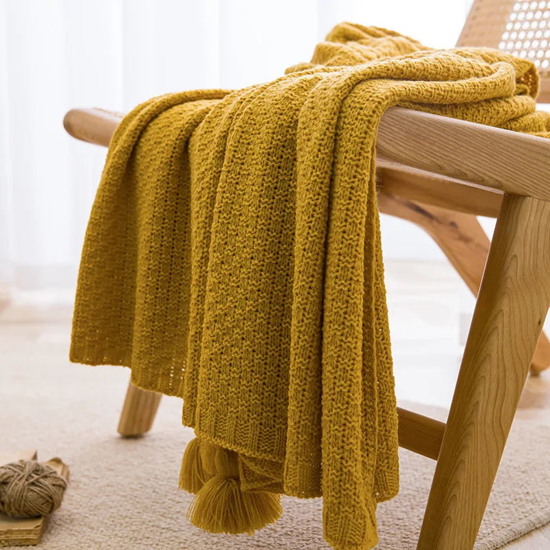 Zenia Knit Blanket
